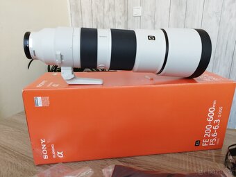 Prodám objektiv Sony FE 200-600 F5,6-6,3 G OSS - 2