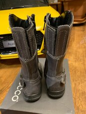 Kožené kozačky “Ecco” - 2