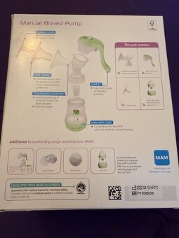 Odsávačka mateřského mléka manuální MAM - 2