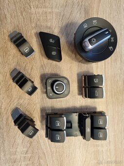 Ovladace vypinac svetiel a stahovanie okien  SKODA VW - 2