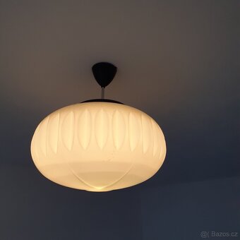 velké svítidlo opál Československo rarita Brno - 2