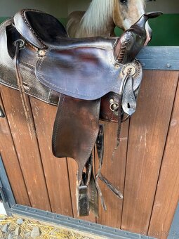 Westernové sedlo - 2