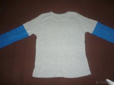 4x Trika s dlouhým rukávem s Myšákem Mickey, vel. 7 let - 2