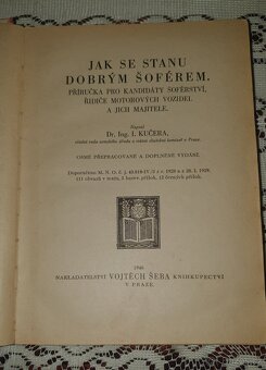 1946 -  UČEBNICE PRO "AUTOŠKOLU" - 2