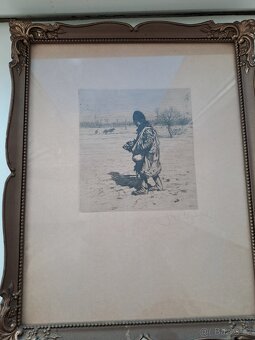 Joza Uprka-grafika. - 2