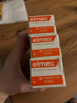 Elmex zubní pasta 0-6let 3ks (exp.02/28) - 2