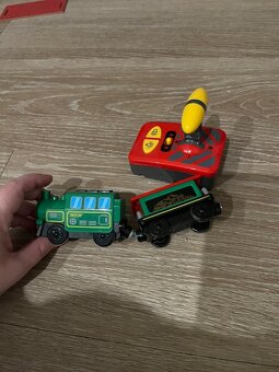 Dřevěná vláčkodráha - elektrická mašinka - 2