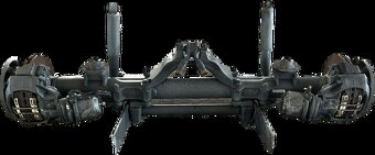 Mercedes actros zadní náprava - 2