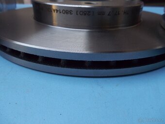 Brzdové kotouče Bosch - Renault, Nissan,... - 2