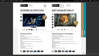 Panasonic TX-49HX940E 100Hz + AppleTV+držák na zeď - 2