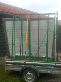 Dvoukřídlé garážová vrata 2,4x2m - 2