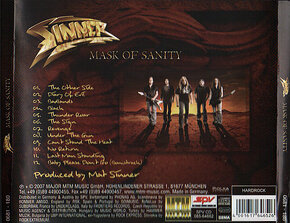 cd Sinner ‎– Mask Of Sanity 2007 - 2