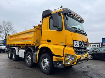 Mercedes Benz Arocs 4151 8x4 třístranný sklápěč, bordmatic - 2