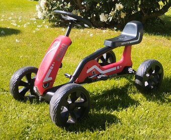 Dětská šlapací motokára, auto - 2