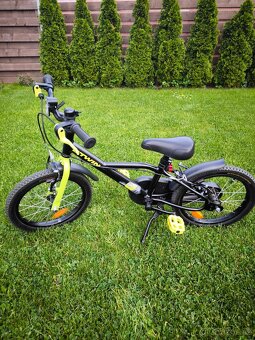 BTWIN Dětské 16" kolo 500 4–6 let Dark Hero - 2