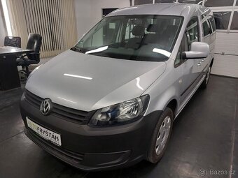 ►VW CADDY MAXI•1.6TDI•75KW•2014•218tKM•7míst•TEAM◄ - 2