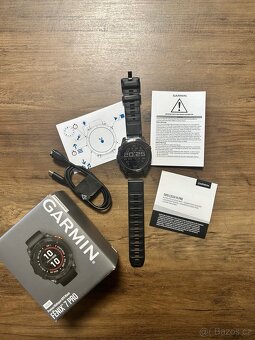 GARMIN hodinky Fenix 7 PRO SOLAR+ TOPO MAPY ČESKÁ V5 PRO - 2