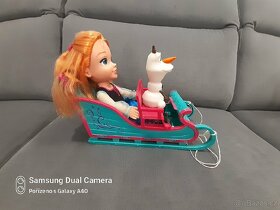 Ledové království Anna a Olaf na saních - 2