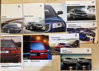 VW Passat prospekty, katalogy, dílenské příručky - 2