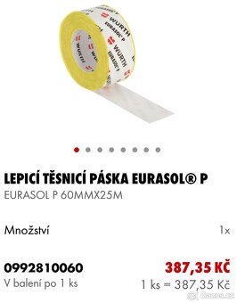 Parotěsné pásky - 2