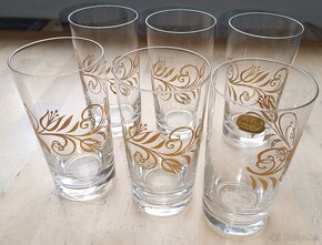 Bohemia Glass Czechoslovakia - 6 ks skleniček - 2