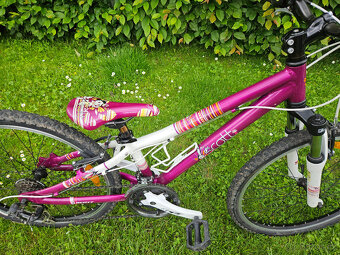 24" dívčí horské hliníkové kolo SCOTT, rám 12" od 120 cm - 2