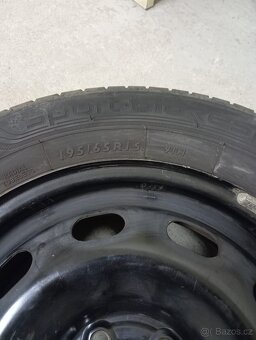 Letní disky s pneumatikami DUNLOP 195/65R15 91H - 2