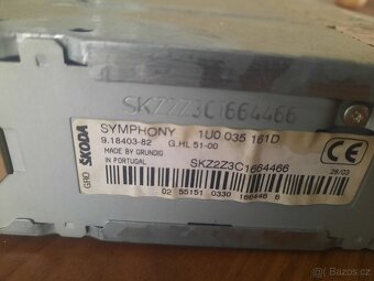 Originální autoradio octavia 1 - 2