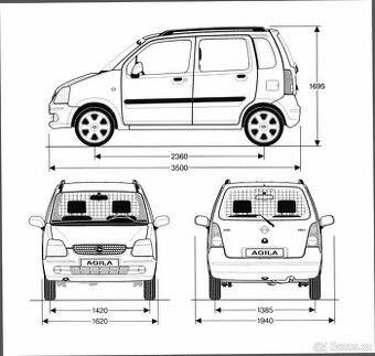 Koupím Opel Agila 1,0 s STK - 2