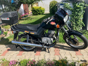 Jawa 350/640 black style s doklady - 2