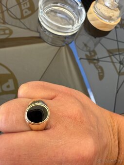Zlatý pánský prsten 14K 585 5,35G 63mm - 2