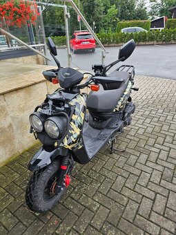 Skútr Kentoya Hammer II 125cc – 6 450 km, nová baterie - 2
