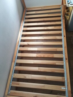 Postel s roštem 90x200 IKEA - 2