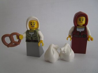 Lego figurky pro castle středověk pekařky - 2