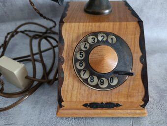 Starý retro telefon Tesla z roku 1979 Velice zachovalý - 2