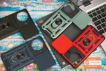 Outdoorová pouzdra s magnetem, stojánkem, krytkou foto - 2