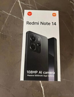 Xiaomi Redmi Note 14 8 GB / 256 GB - černý - 2