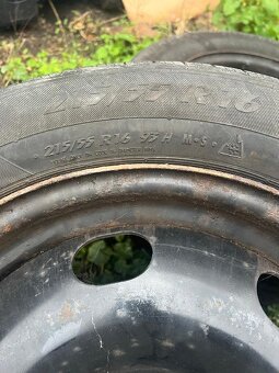 Zimní kola R16 215/55,4x108 Citroen,Peugeot,Opel,Ford - 2