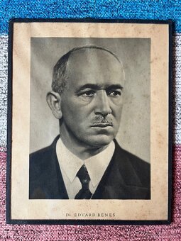 Edvard Beneš - školní obraz - 2