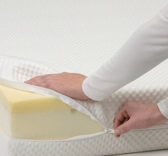 Pěnová matrace, střední tvrdost/bílá, 160x200 cm IKEA - 2