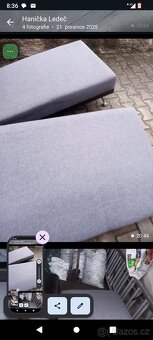 Krásná rozkládací sedací souprava - 2