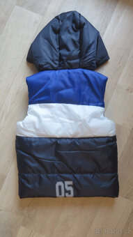 Nová zimní dětská vesta 98/104 - 2