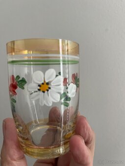 Ručně malované sklenice-likérky - 2