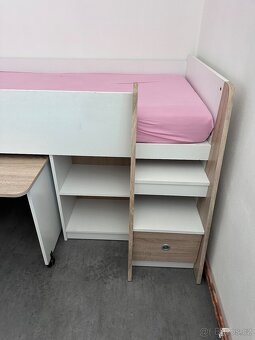 Vyvýšená dětská postel - 2