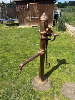 Ruční pumpa na vodu,litinová pumpa - 2