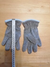 Dětské rukavice šedé - 2