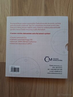 2024 NA KOLECH STŘÍBRNÁ PROOF MINCE Z6 "HURVÍNEK" - 2