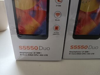 Nové mobilní telefony Aligator s 5550duo. - 2