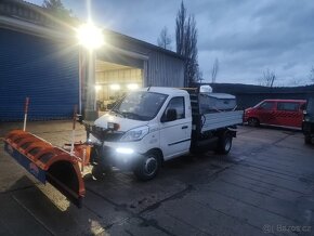 Multikara Piaggio 4x4 zimní nástavba Hilltip řidičák B - 2