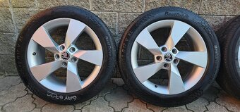 Originál alu Škoda Octavia 3 Scout 5x112 225/50 R17 - 2